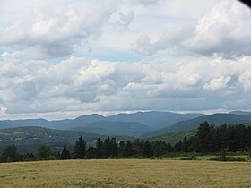 Vue depuis la route 138 près de Saint-Tite-des-Caps.