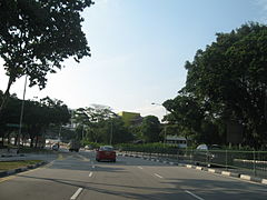 A view of Mountbatten Road in Singapore