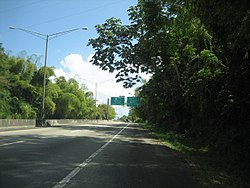 Puerto Rico Highway 30 in Tejas