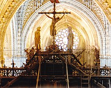 Cristo del Millón, catedral de Sevilla, siglo XIV.