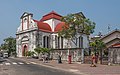 Colombo's colonial heritage is visible throughout the city, as in the historical Wolvendaal Church, established by the Dutch in 1749