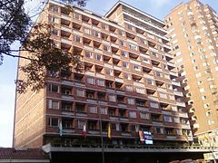 Hotel Bacatá antes de su demolición, abril de 2011.