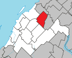 Location within Rivière-du-Loup RCM