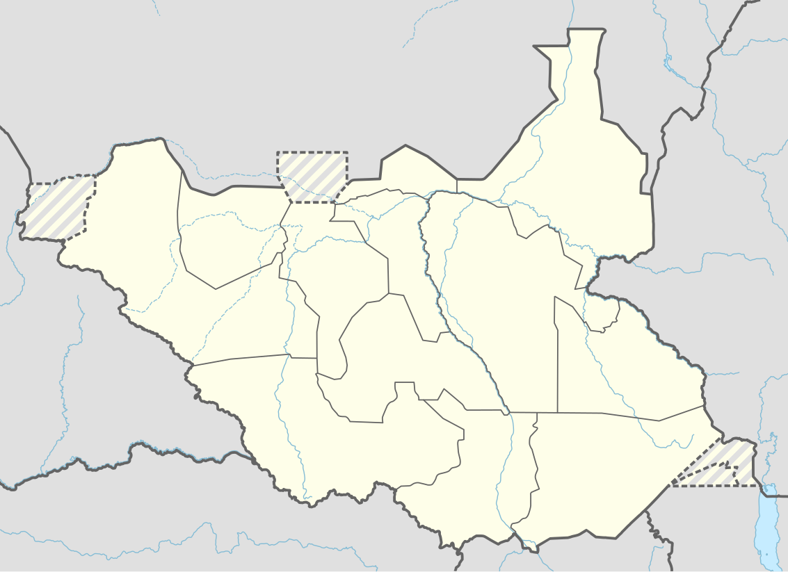 Southern Sudan Civil War detailed map is located in South Sudan