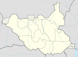 Jau is located in South Sudan