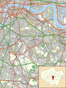 Dulwich Community Hospital is located in London Borough of Southwark