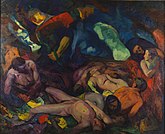 The Pestilence (formerly War), c.1918. Pennsylvania Academy of the Fine Arts