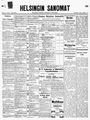 Image 26Front page of the Helsingin Sanomat (Helsinki Times) on July 7, 1904 (from Newspaper)
