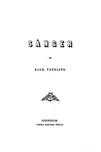 Samlingsutgåvan Sånger från 1860. "Ljungblommor" utgör den första dikten.