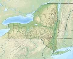 Eighteen Mile Creek (Niagara County) is located in New York