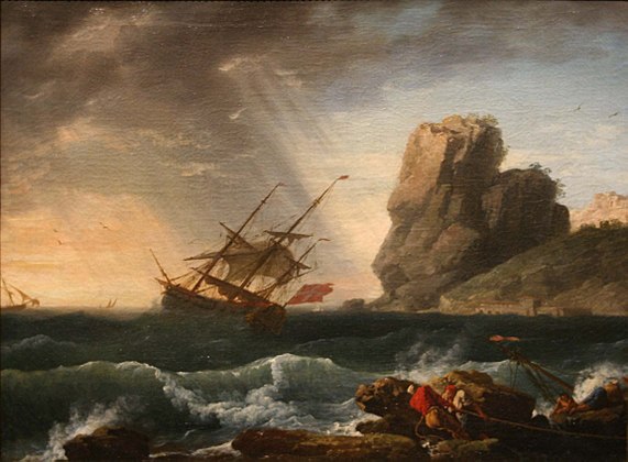 Claude Joseph Vernet La tempesta