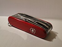 "Victorinox SwissChamp", with multiple tools