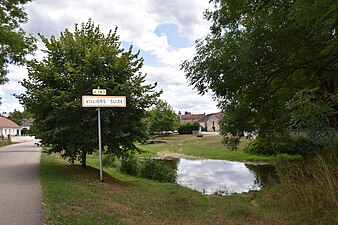 La Suize à l'entrée de Villers-sur-Suize.