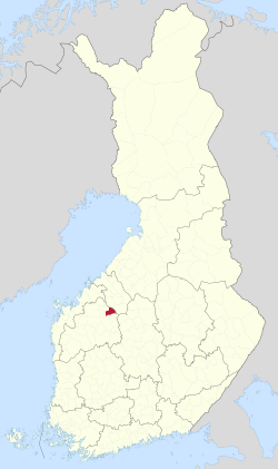 Location of Vimpeli in Finland