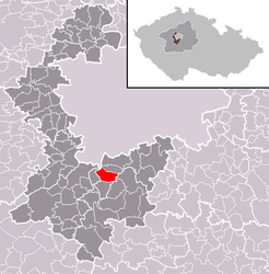 Zvole – Mappa