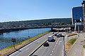 Le pont vu depuis le quai Banning