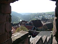 Vue vers la vallée Eckenbach