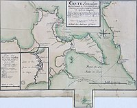 Location map of Fort Quélern