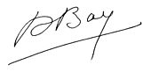 signature d'André Bay