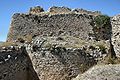 A Venetian polygonal bastion behind a Turkish round bastion