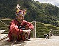 Image 4Banaue, Philippines: A man of the fugao tribe in traditional costume