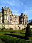 Bowes Museum with Steps and Railings Attached