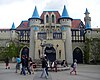 Wonderland Theatre at Canada's Wonderland is themed as a castle.