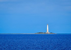 Le phare de Cay Lobos.