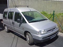 Citroën Jumpy, phase 1, 9 places