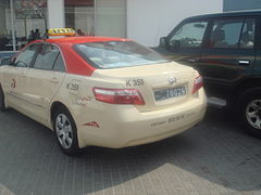 TOYOTA Camry Taxi Dubai