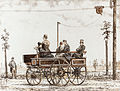 Image 35The "Elektromote", the world's first trolleybus, in Berlin, Germany, 1882 (from Trolleybus)