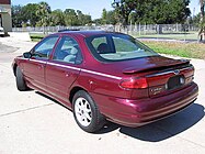 Ford Contour SE Sport, rear view (1998-1999)