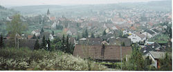 A view of Gültlingen from the north.