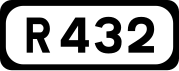 R432 road shield}}