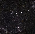 유럽남방천문대의 라 실라 천문대의 MPG/ESO 2.2미터 망원경의 광역 관측기(Wide Field Imager)를 통해 촬영한 사진. 제공: ESO