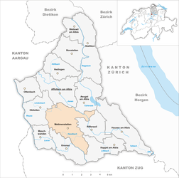 Mettmenstetten – Mappa