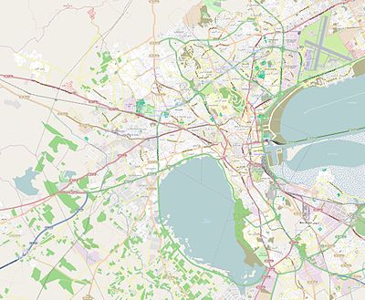 خريطة مواقع تونس/العاصمة
