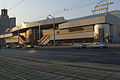 La gare depuis la place