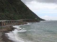 Patapat Viaduct coast westbound