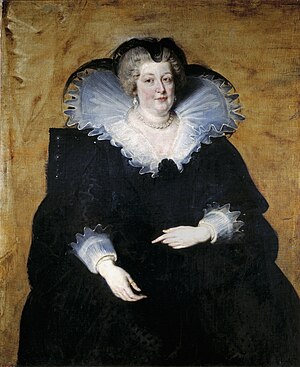 מארי דה מדיצ'י, ציור מעשי ידיו של פטר פאול רובנס.