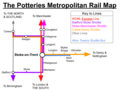 Image 38A diagram of local rail services in Stoke-on-Trent. (from Stoke-on-Trent)