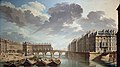 Raguenet: "Pont Marie und Île Saint-Louis", 1757, Paris, Musée Carnavalet