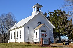 Methodist church at Reinersville