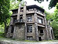 Sauer's "Heidelberg" apartment house, built from 1928 to 1930, in the Sauer Buildings Historic District in Aspinwall, Pennsylvania.