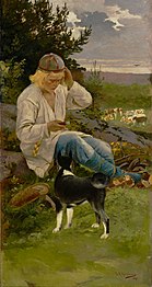 "קולרבו עם העדרים", סיגפריד קאינן (פי'), 1896