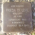 Stolperstein für Frieda de Levie