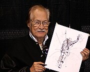 Tony DeZuniga (pictured in 2011) has made a name for himself in the U.S. as a prolific comic artist.[53]
