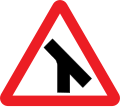 Traffic merges onto the main carriageway (1965–1994)