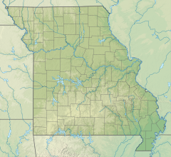 Saline Creek (Mississippi River tributary) is located in Missouri