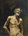 Viejo desnudo al sol, de Mariano Fortuny, 1871 (escuela española).